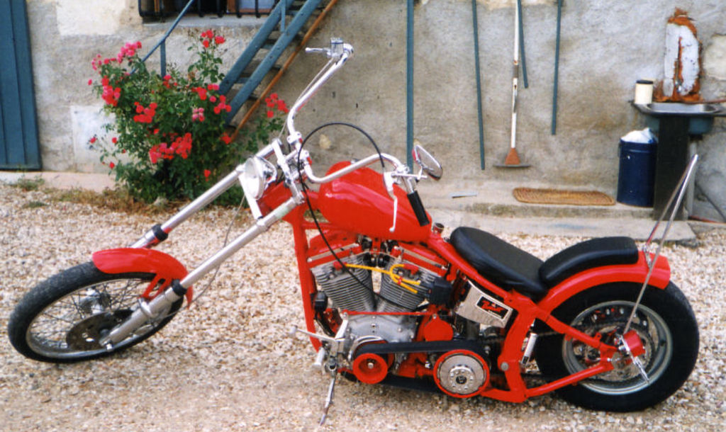 Dernière version, rouge Ferrari.